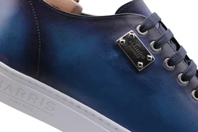 Harris Shoes 1913 Sneakers Liscia Dipinta A Mano In Multi