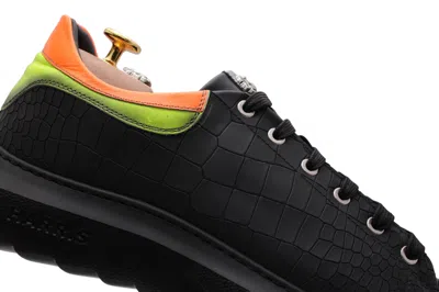 Harris Shoes 1913 Sneakers Stampata Effetto Coccodrillo In Multi