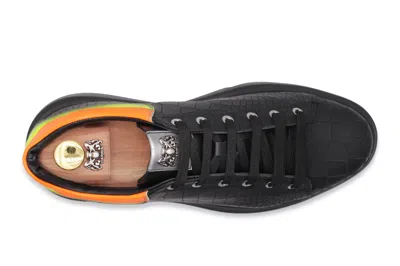 Harris Shoes 1913 Sneakers Stampata Effetto Coccodrillo In Multi