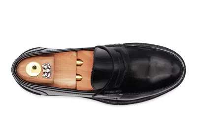 Harris Shoes 1913 Mocassino In Pelle Spazzolata In Black