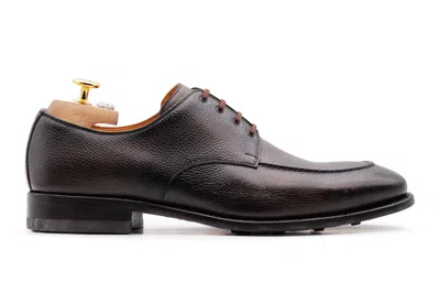 Harris Shoes 1913 Derby Classico In Pelle Morbida In Brown