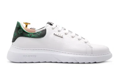 Harris Shoes 1913 Sneakers In Pelle Morbida In White