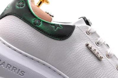 Harris Shoes 1913 Sneakers In Pelle Morbida In White