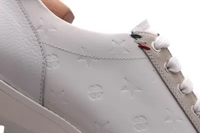 Harris Shoes 1913 Sneaker In Pelle Stampata In Neutral