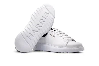 Harris Shoes 1913 Sneakers In Pelle Morbida In White