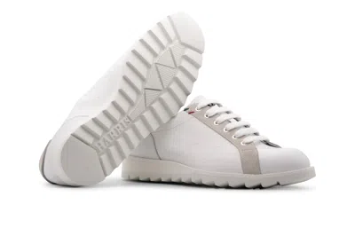 Harris Shoes 1913 Sneaker In Pelle Stampata In Neutral