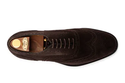 Harris Shoes 1913 Stringata In Camoscio In Brown