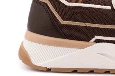 Harris Shoes 1913 Sneakers Slip On In Tessuto In Brown