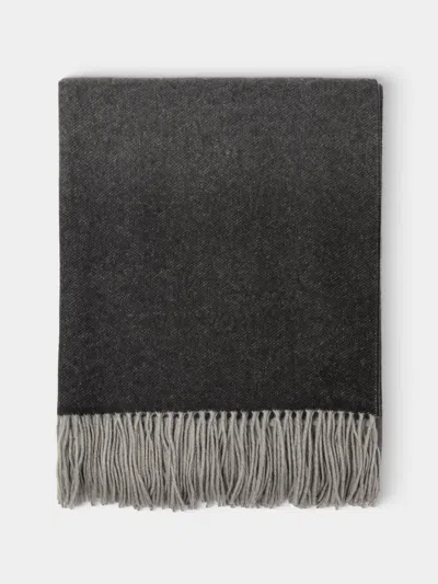 Alonpi Como Cashmere Blanket (75in/1.9m) In Gray
