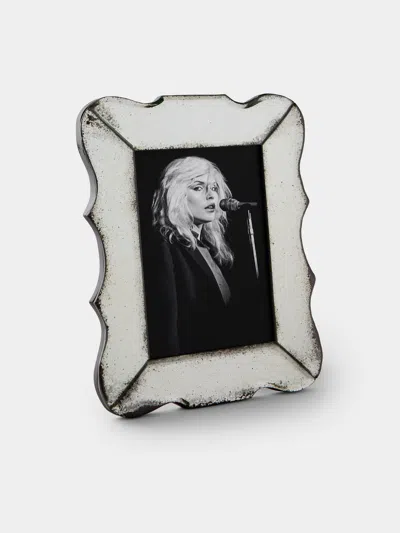 Borgo Delle Tovaglie Firenze Mirrored Glass Photo Frame In White