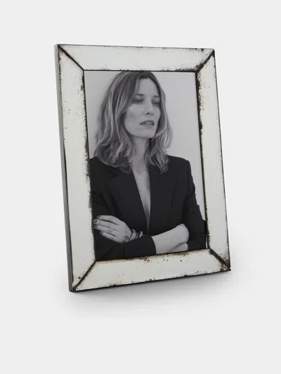 Borgo Delle Tovaglie Firenze Mirrored Glass Photo Frame In White