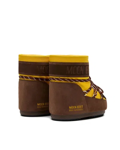 Moon Boot Stivali Da Neve Icon Sunflower Cocoa In Multi
