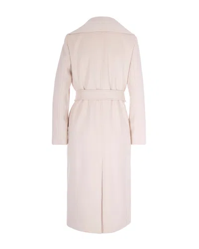 Max Mara Cappotto Loriana Beige In Multi
