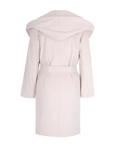 Max Mara Cappotto Newmang Panna In Multi