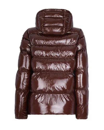 Pinko Piumino Imbottito Marrone In Multi