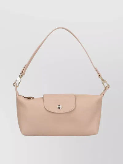 Longchamp Chic Shoulder Bag Adjustable Strap In Pink
