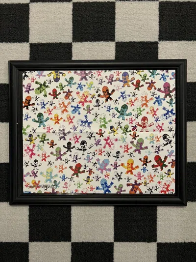 Pre-owned Chrome Hearts Double-sided Poster Home Decor In Multi