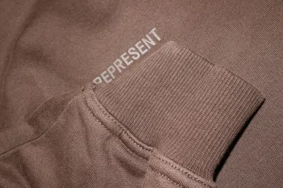 Pre-owned Represent Clo Blanks Logo Sweatshirt In Brown