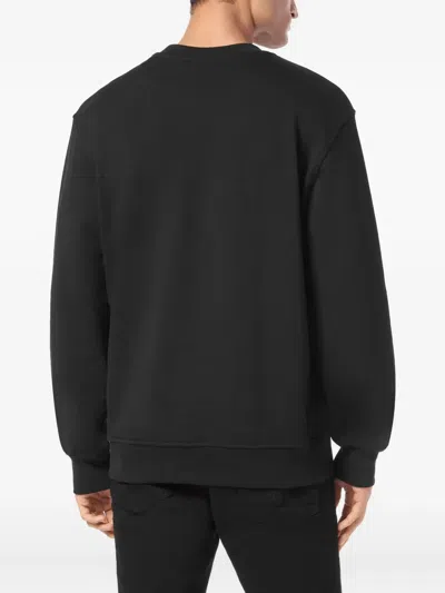 Billionaire Cotton Sweatshirt In Black