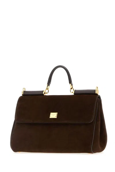 Dolce & Gabbana Dolce&gabbana Women My Sicily Handbag In Brown