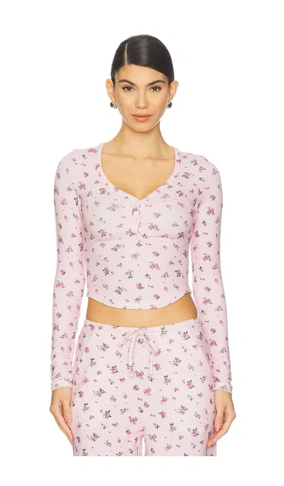 Wellbeing + Beingwell Mason Top In Pink