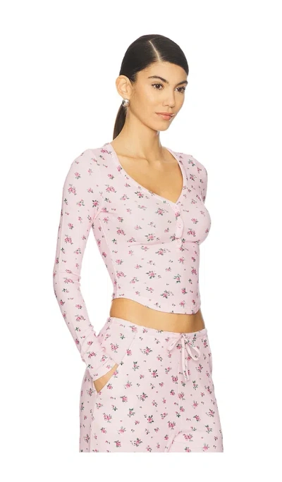 Wellbeing + Beingwell Mason Top In Pink