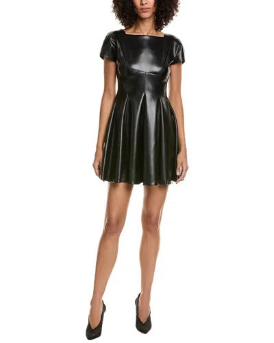 Amanda Uprichard Harper Mini Dress In Black