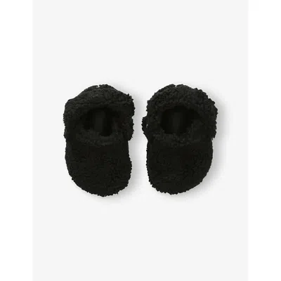 Crocs Classic Cozzzy Slippers In Black