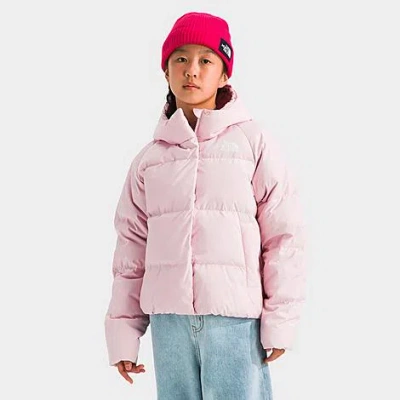 The North Face Girls' Big Kids North Down Hooded Jacket In Pink