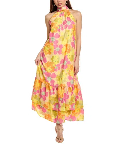 Flora Bea Amadeus Dress In Aqua Bella In Multi