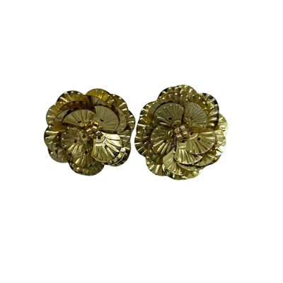 Simitri Women's Goldie Studs Earrings In Gold