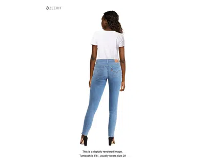 Levi's 711 Skinny Ankle Women's Jeans 28 In Blue
