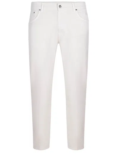 Dondup Multi-pocket Jeans In White