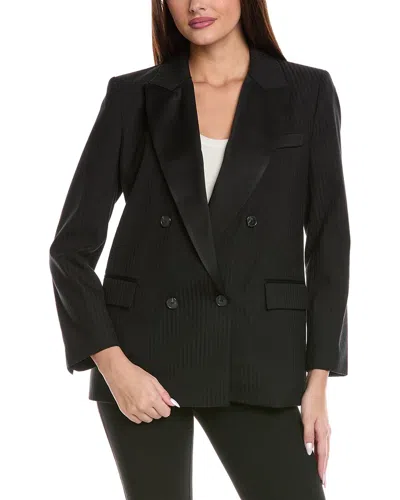 Ba&sh Shawn Wool-blend Jacket In Black