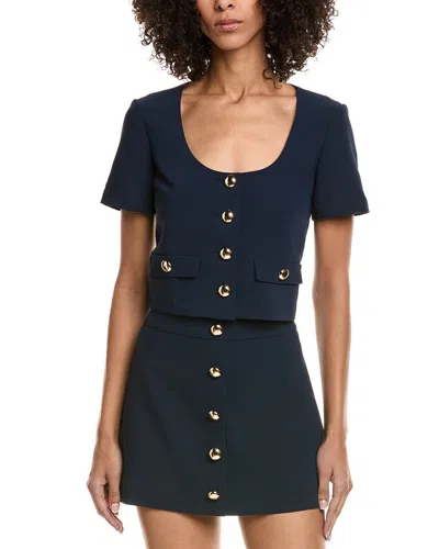 Amanda Uprichard Benton Top In Blue