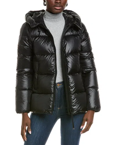 Moncler Lightweight Down Jacket In Black