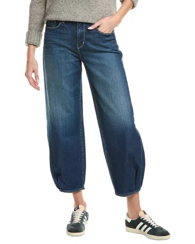 L'agence Joanne Low-rise Wide Leg Jean In Blue