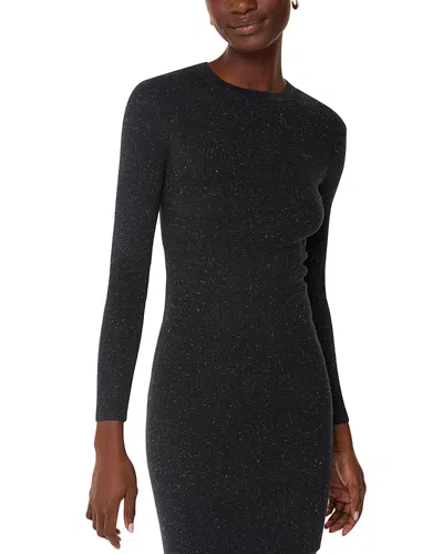 Whistles Annie Sparkle Knit Dress In Black