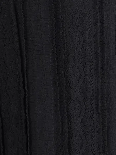 Charo Ruiz Minerva Off-shoulder Dress In Black