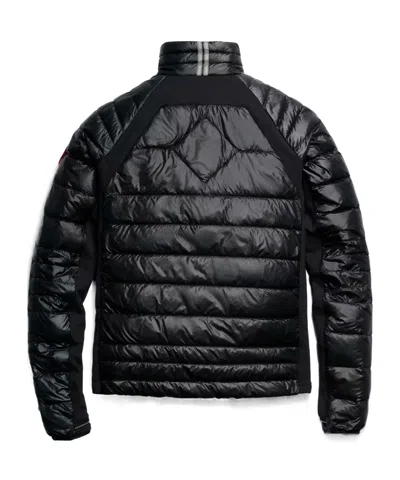 Canada Goose Hybridge Zip-front Jacket In Black