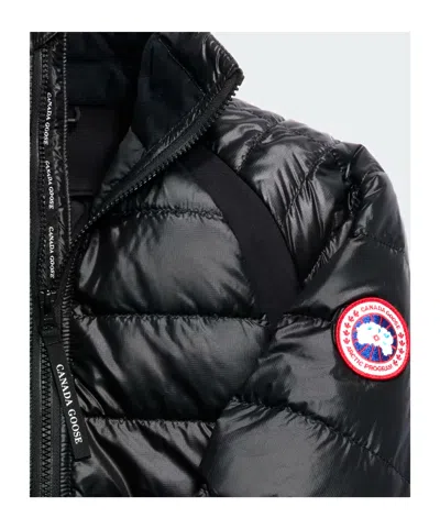 Canada Goose Hybridge Zip-front Jacket In Black