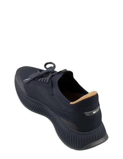 Hugo Boss Ttnm Evo 'blue' Sneakers In Black