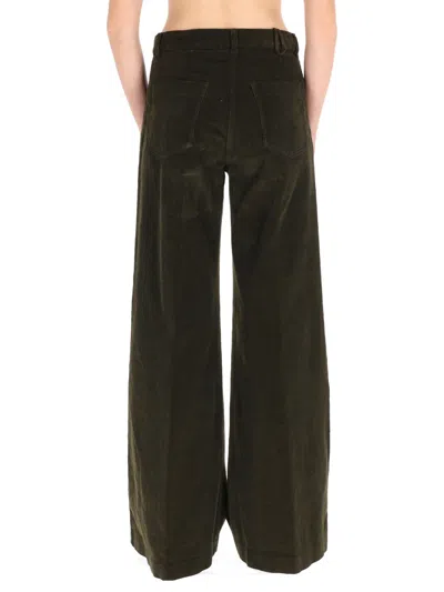 Aspesi Straight-leg Casual Pants In Green