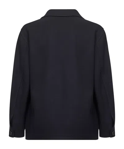 Tagliatore Milton Patch Pocket Coat In Black