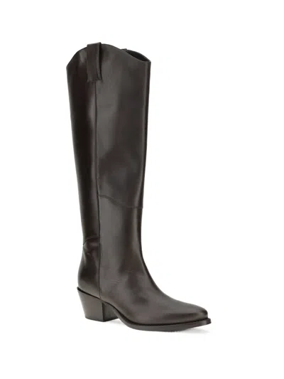 P.a.r.o.s.h Pointed-toe Boots In Black