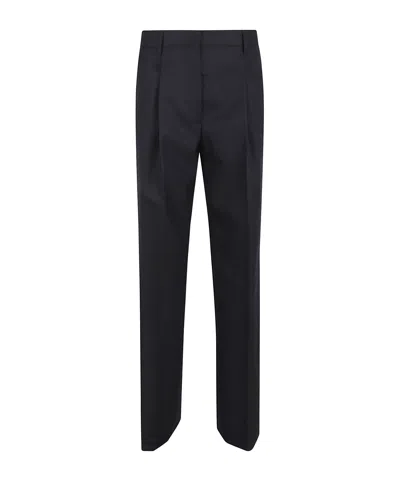 Dries Van Noten Belt Loop Track Pants In Black