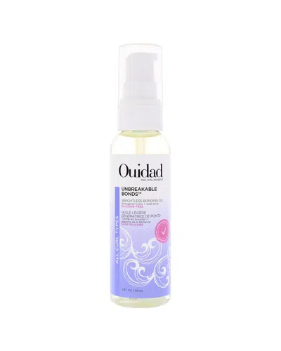 Ouidad Unisex 2oz Unbreakable Bonds Weightless Bonding Oil In Transparent