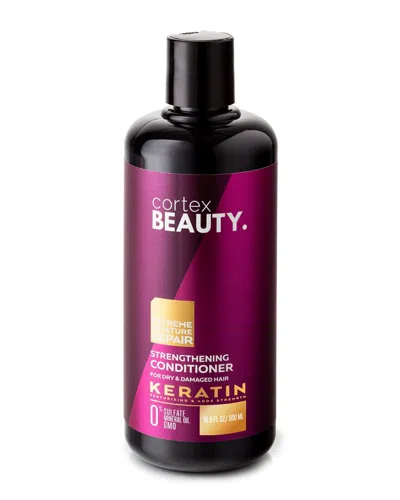 Cortex Beauty Cortex 16.9oz Keratin Strengthening Conditioner In Transparent