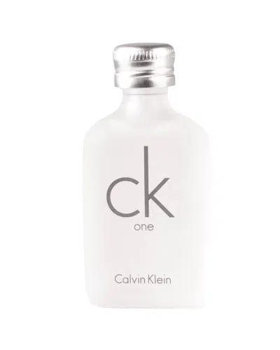 Calvin Klein Unisex 0.5oz Ck One 1 Edt Mini In White
