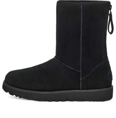 Ugg (wmns)  W Classic Short Logo Zip 'black'